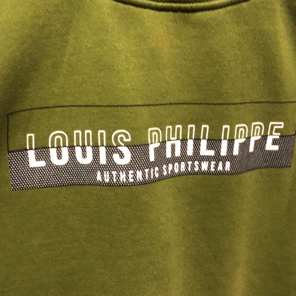 NWOT Louis Philippe Olive Sweatshirt - Picture 10 of 12